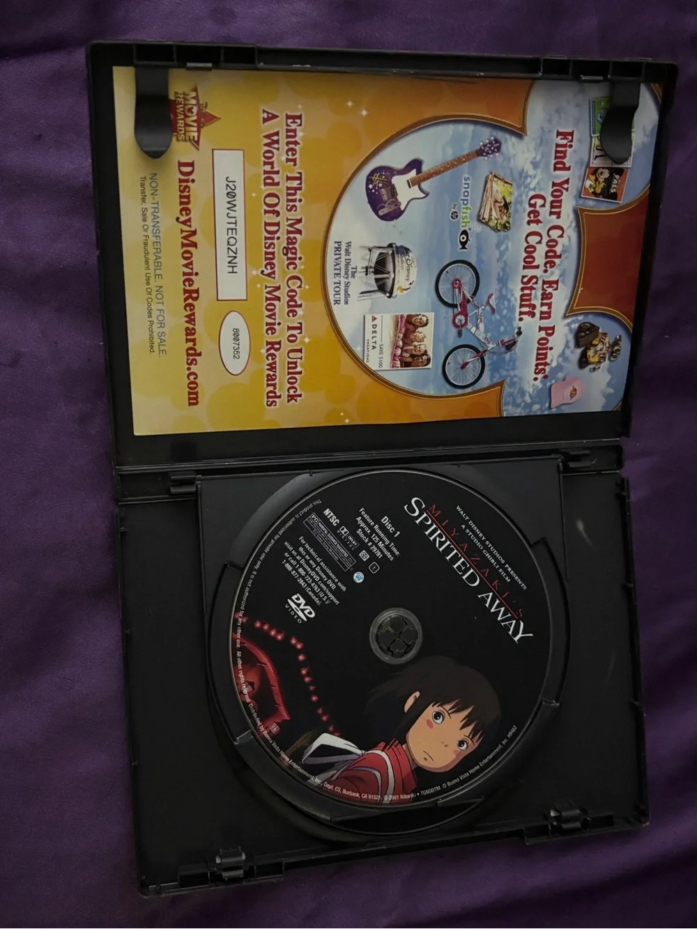 Miyazaki's Spirited Away DVD